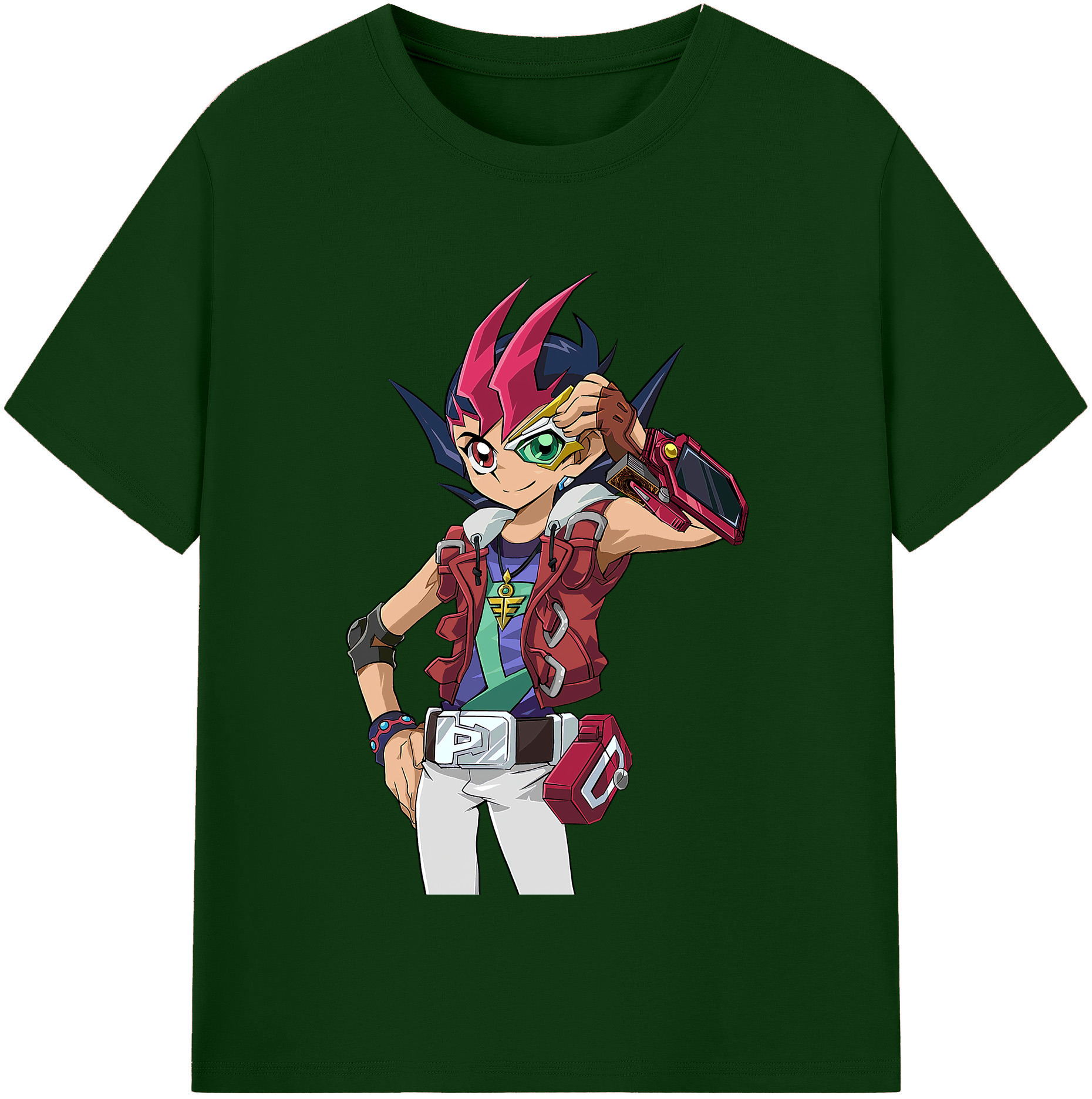（画像用） 遊☆戯☆王 Yu-Gi-Oh! 綿100％半袖Tシャツ（フロントプリント）